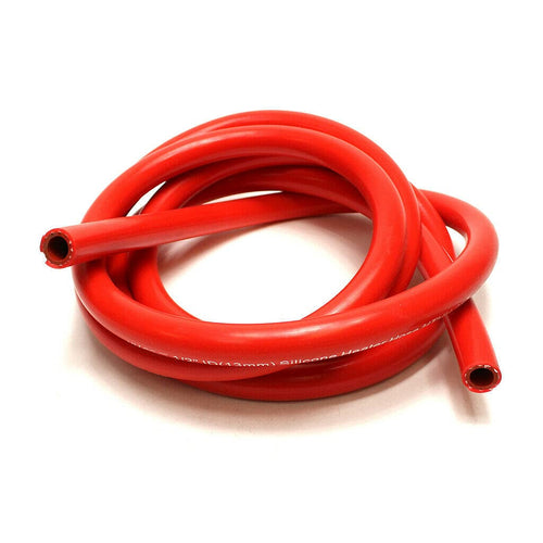 Red HPS Performance 3/4" ID high Temp Reinforced Silicone Heater Hose 10 feet roll, Max Working Pressure 70 psi, Max Temperature Rating: 350F, Bend Radius: 3" (HTHH-075-REDx10)