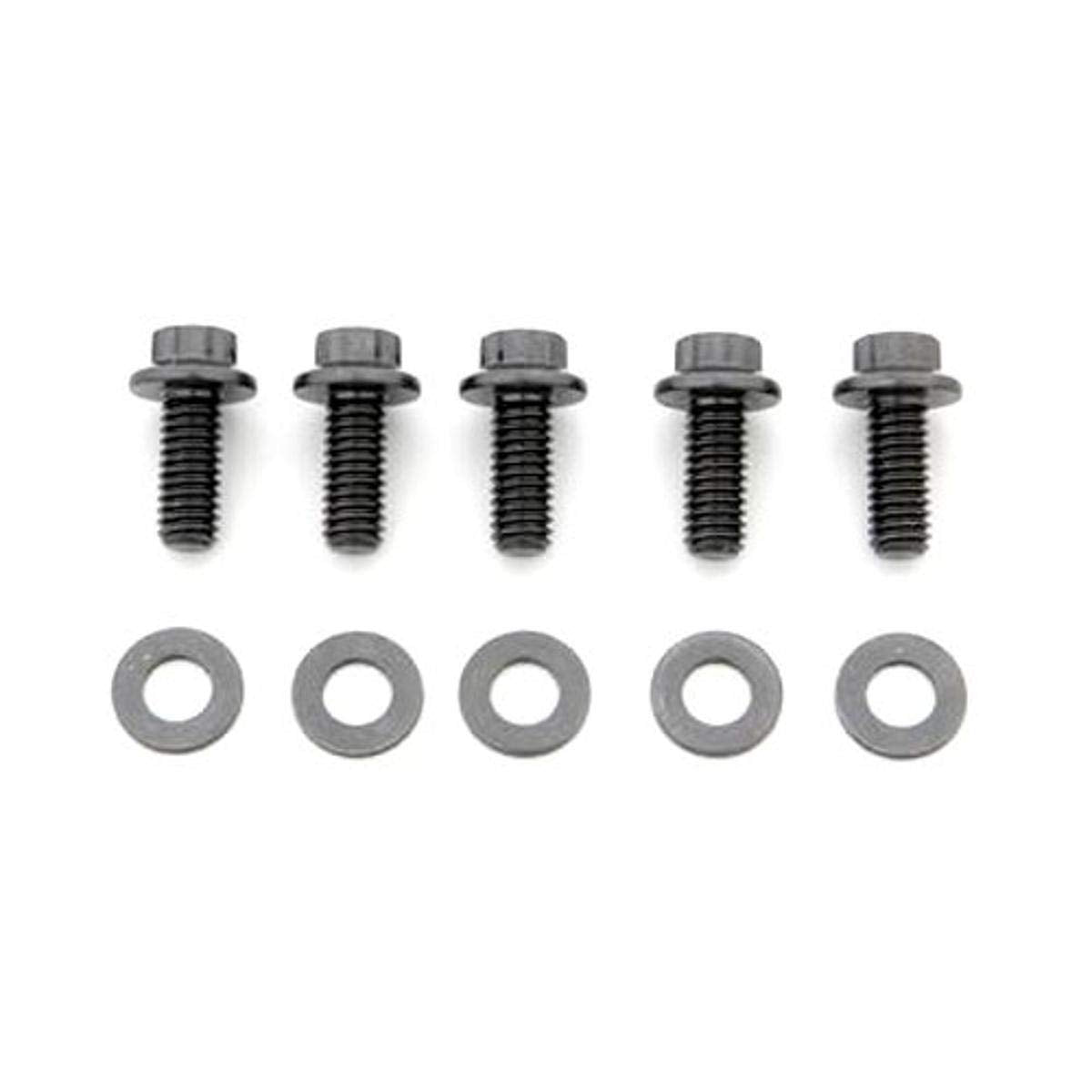 ARP 641-0750 12-Point Bolt Black Oxide 5/16-18" RH Thread 0.750" UHL with 3/8" Socket and Washer, (Set of 5)