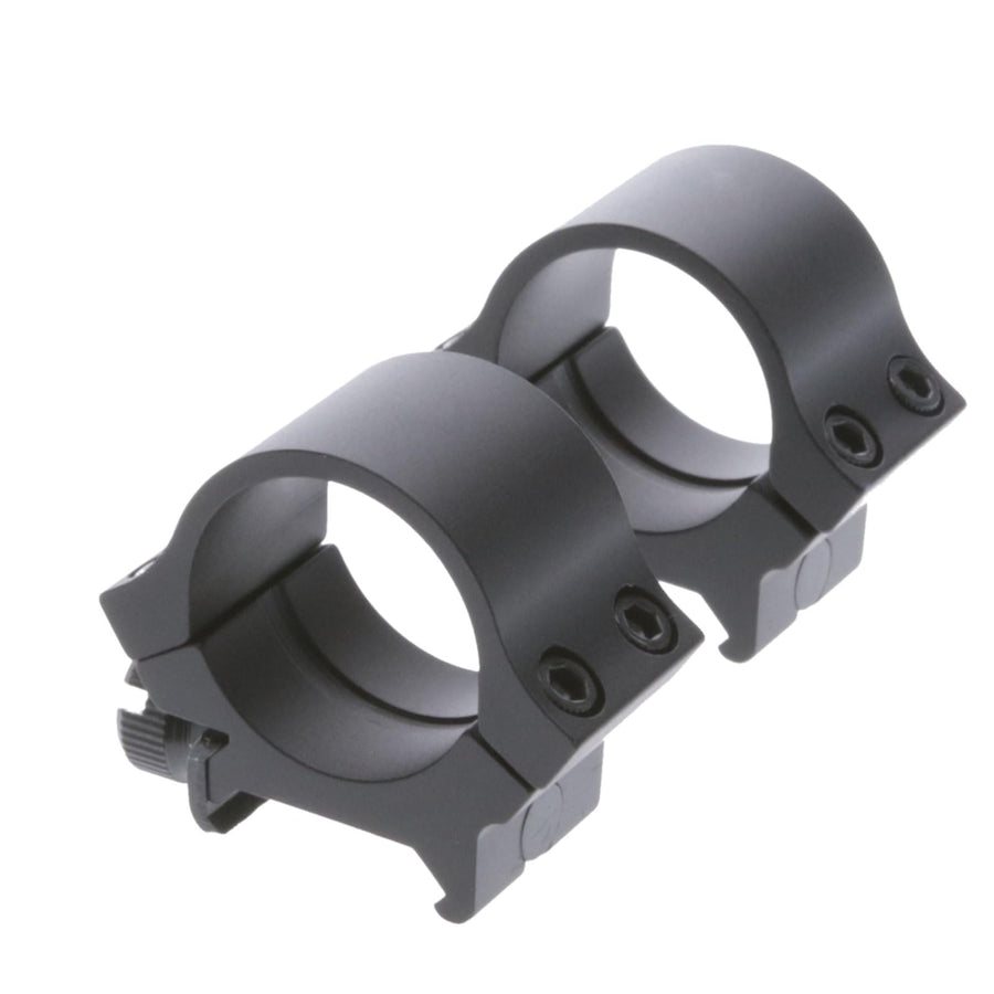 Lightweight TRUGLO Scope Rings | Tactical Hunting Shooting Versatile Durable Aluminum Mounting Accessory for 1" Tube Scope | for Picatinny/Weaver Rails | Medium (4 Screws per Ring)