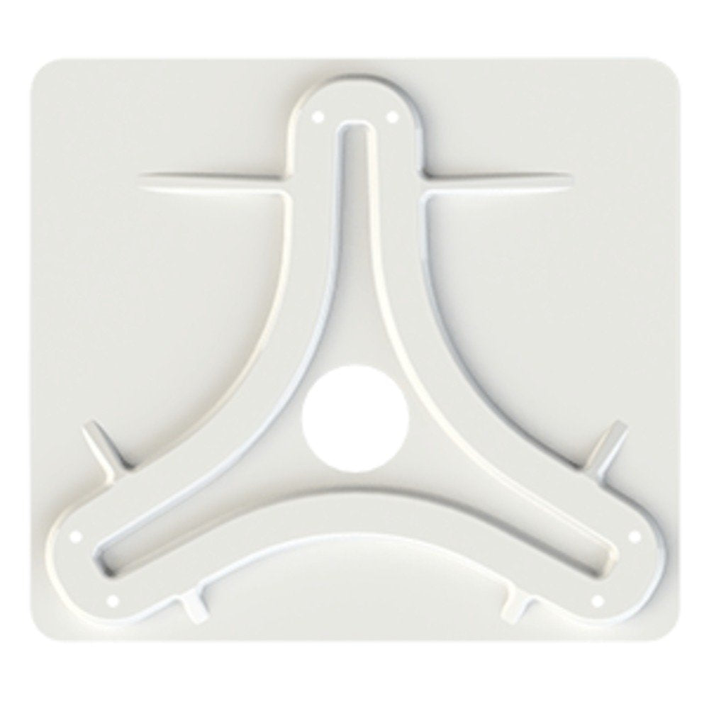 KING Antenna Mounting Plate MB8200 for KING Jack and OmniPro OTA Antennas, White