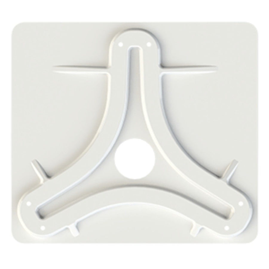 KING Antenna Mounting Plate MB8200 for KING Jack and OmniPro OTA Antennas, White
