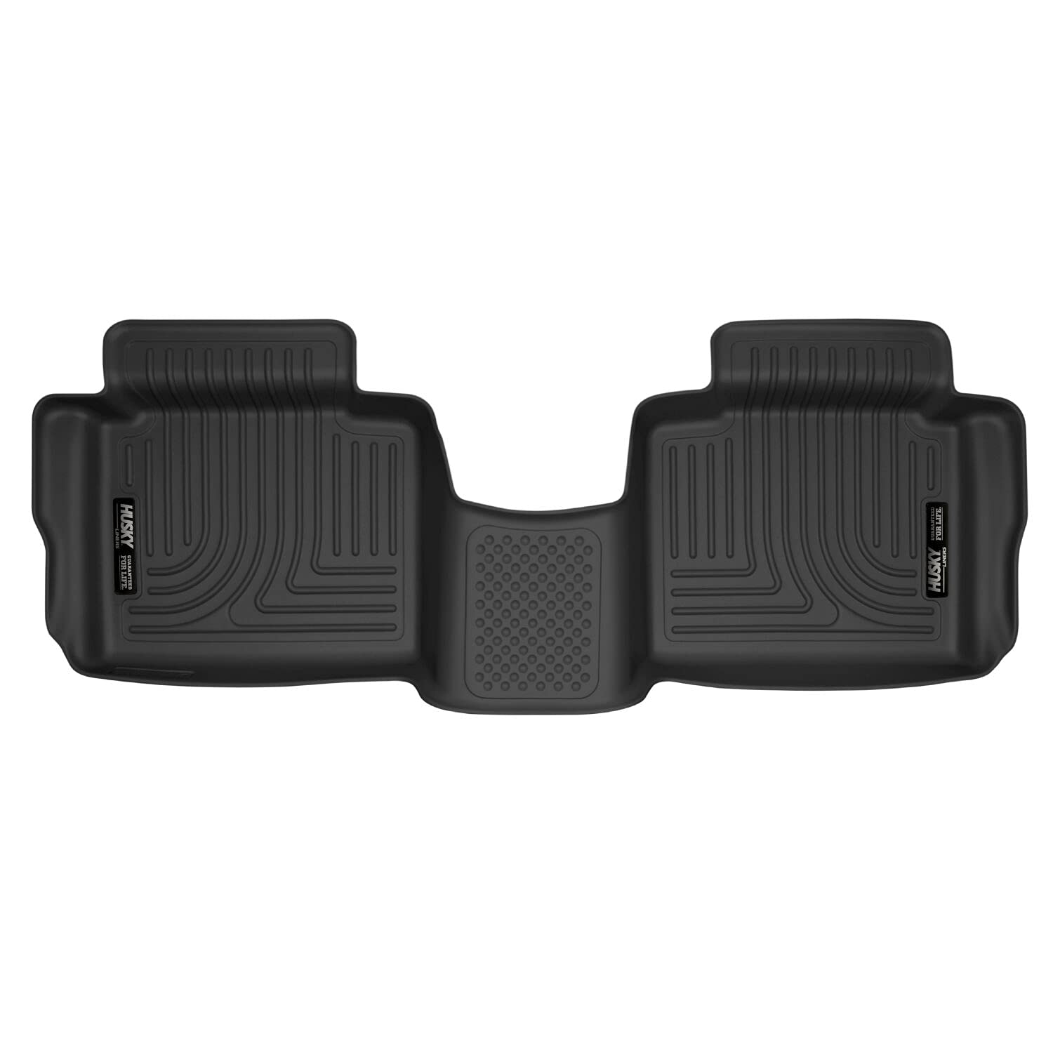 Husky Liners Floor Mats X-act Contour | Fits 2010 - 2019 Ford Taurus, 2009 - 2016 Lincoln MKS Black | 2nd Row, 1-pc Black - 55631
