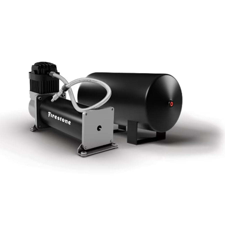 Firestone Air Command Airide 2902 Single Path Analog Extreme Air Suspension Compressor System | 5-150 PSI | Includes No Drill Mounting Plate | Easy Installation