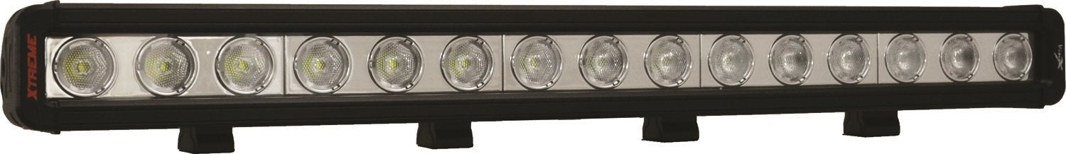 Xmitter Low Profile Vision X Lighting 9114705 Xtreme Black 20" 5W Wide LED Flood Light Bar