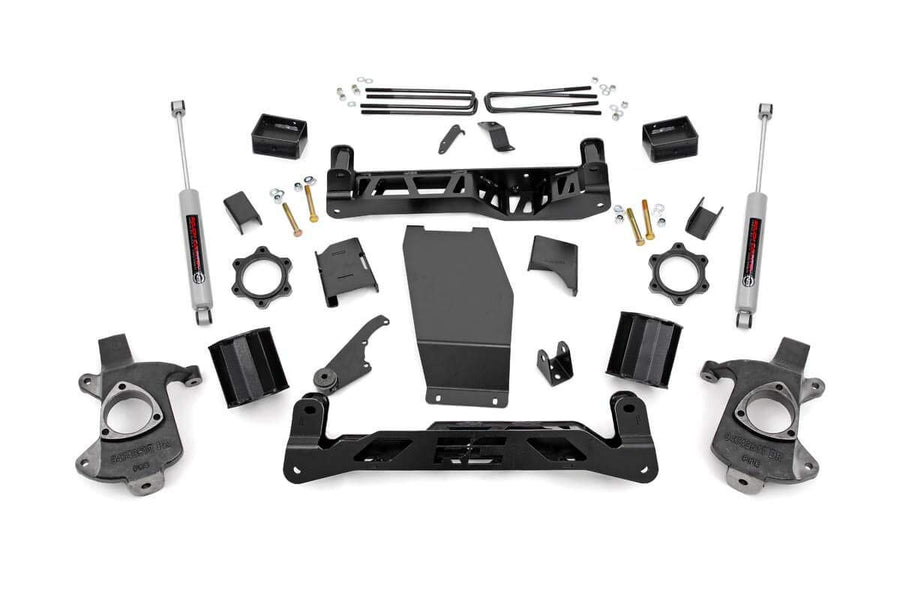5" Lift Kit Rough Country for 2014-2018 Chevy Silverado GMC Sierra 1500 4WD - 22330