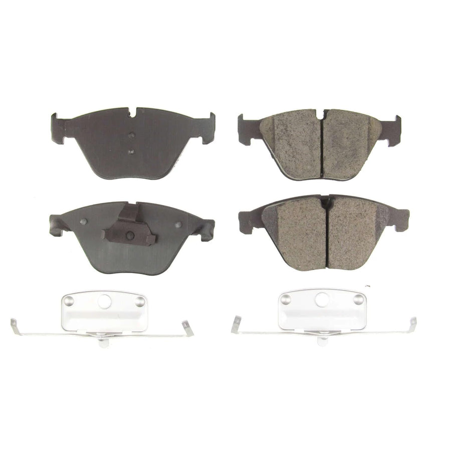 Power Stop Brake Kit Front For BMW 535i xDrive 2011 - Ceramic Brake Pads With Installation Hardware, 17-1505