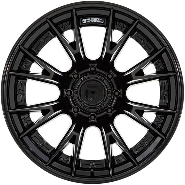 FUEL OFF-ROAD FC402 24X12 CATALYST 8X180 4.77-44mm MATTE BLACK WITH GLOSS BLACK LIP - FC402MX24128844N