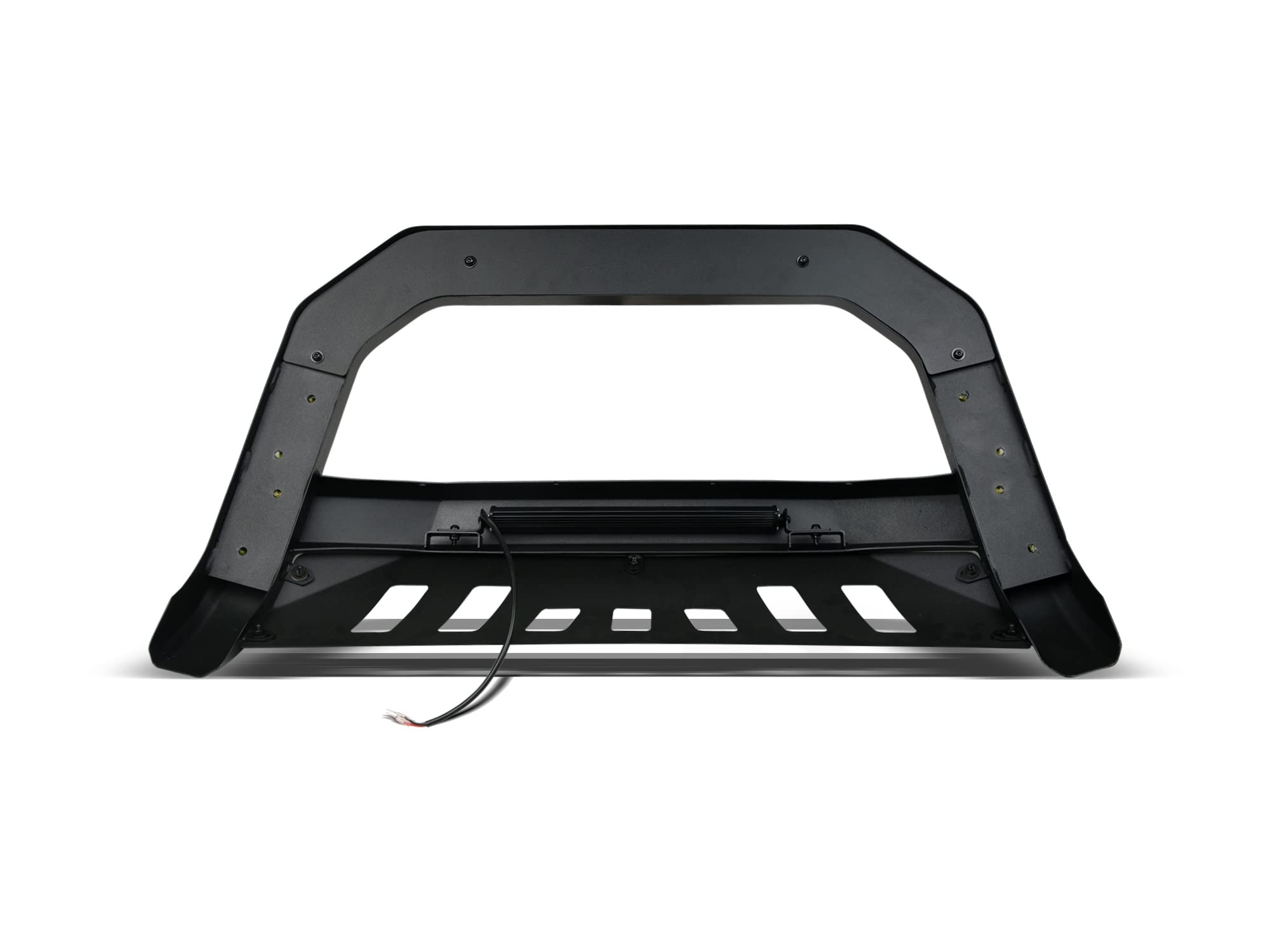 8705452 Armordillo USA AR-T Series LED Bull Bar Bumper Guard - Matte Black Fits 2005-2021 Nissan Frontier / 2005-2007 Pathfinder / 2005-2015 Xterra
