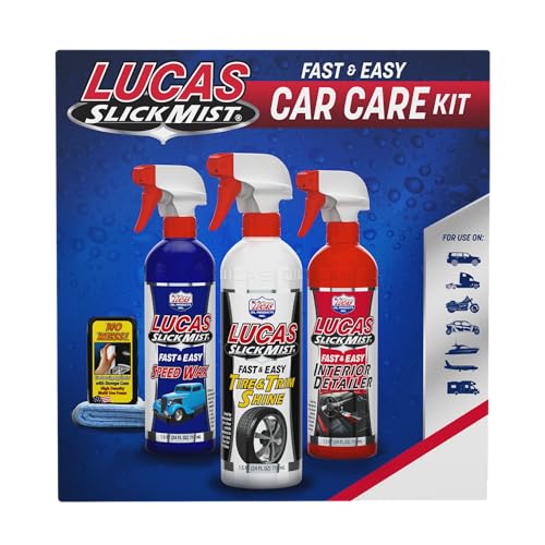 Slick Mist Lucas Oil 10558 Detailing Car Care Kit