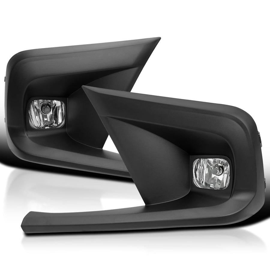 Fog Lights SPEC-D TUNING + Switch + Bezel + Bulbs Compatible with 2022-2023 Honda Civic, Left + Right Pair Assembly
