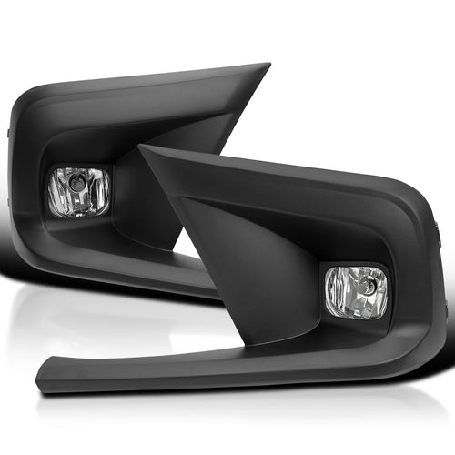 Fog Lights SPEC-D TUNING + Switch + Bezel + Bulbs Compatible with 2022-2023 Honda Civic, Left + Right Pair Assembly