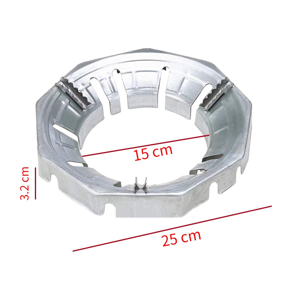 66006 Vibrant SS Flex Coupling w/ Interlock Liner and Mesh Braid 3in Inlet/Outlet x 6in long