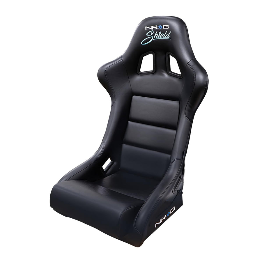 NRG Innovations FRP Bucket Seat NRG-FRP-310-SHIELD With Headrest Water Resistant Vinyl (Medium)