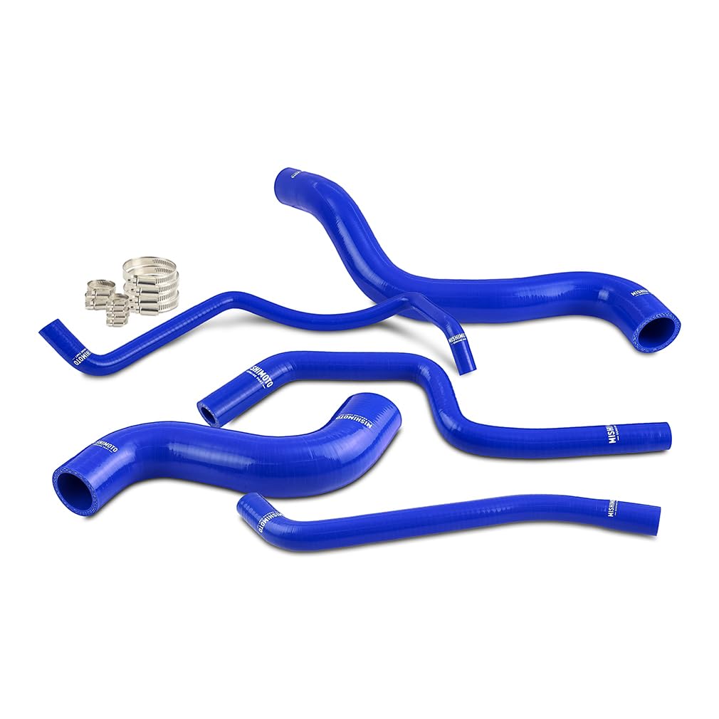 Mishimoto Radiator Hose Kit Silicone compatible with Toyota GR Corolla 2023+ Blue