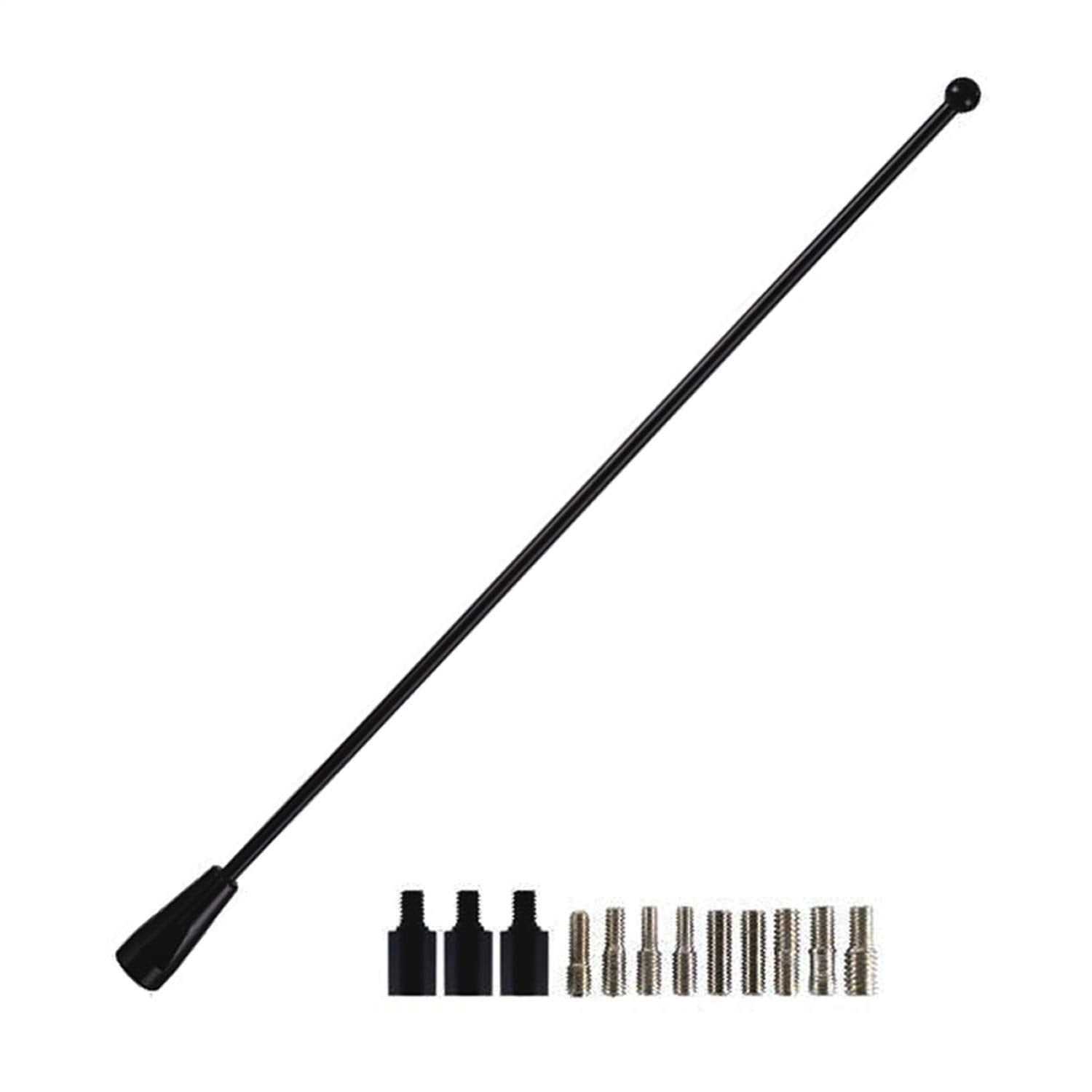 Metra Electronics - Replacement Black Steel Mast - 8 Inch (44-SHSH) Metra Antenna Masts