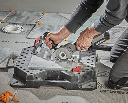 Dremel Compact Circular Saw Kit US20V-02 with (2) 20V Batteries, Charger & Storage Bag, Cordless Compact Saw, 15,000 RPM - Ideal for Flush Cutting, Plunge Cutting and Surface Preparation