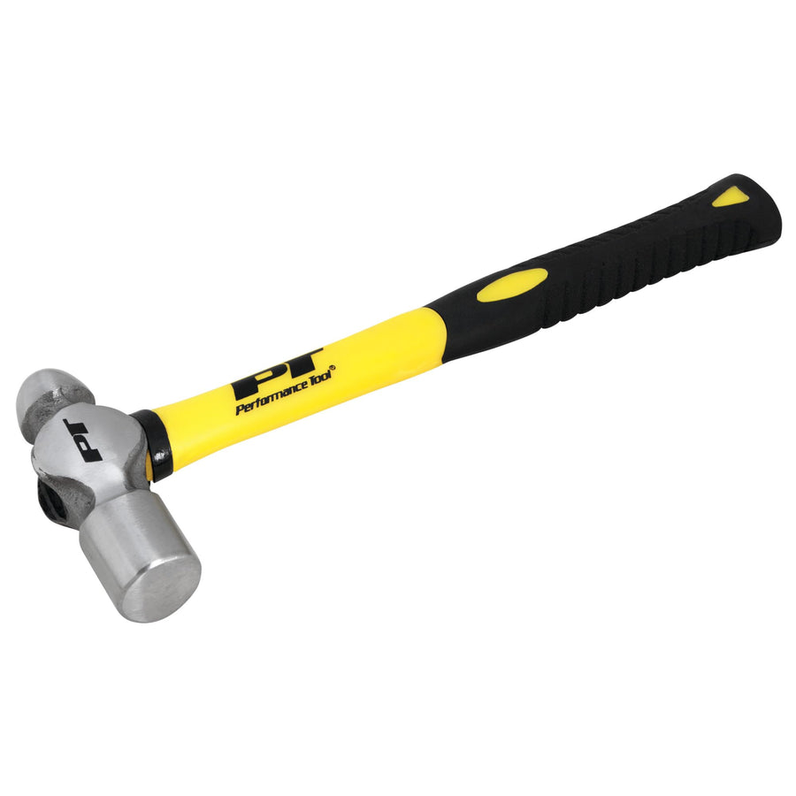 M7032B Performance Tool 16oz Ball Pein Hammer With Fiberglass Handle