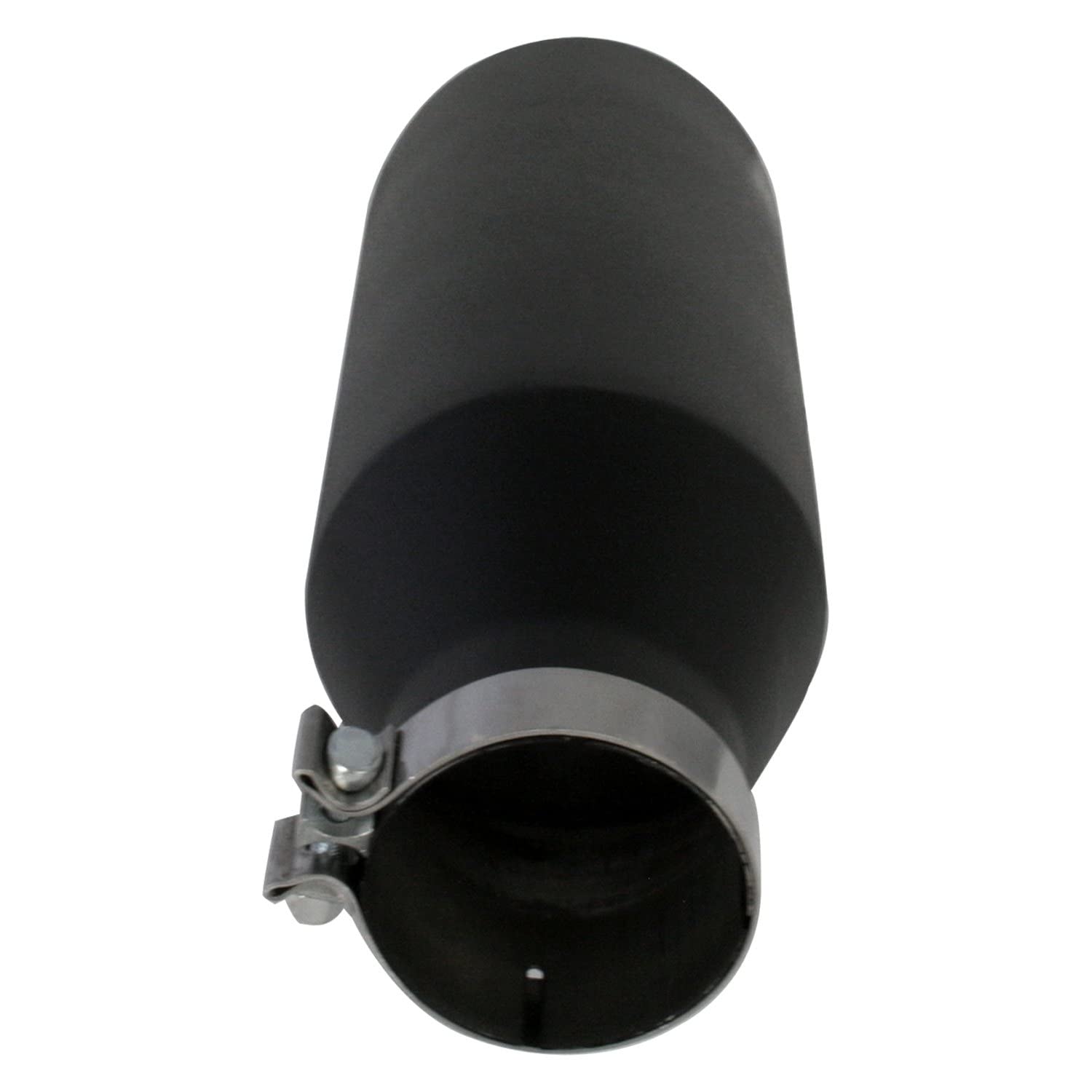 MACH Force-Xp aFe Power 409 Stainless Steel Clamp-on Exhaust Tip Black 49T40701-B18