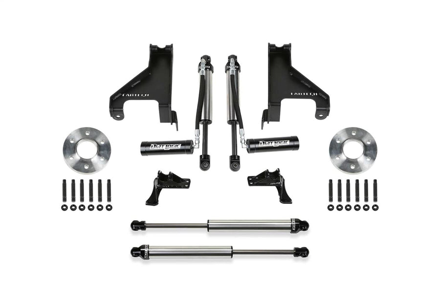 AUX Shock Kit Fabtech with 2.25 DLSS 2015-21 SPRINTER 2500 4WD K9005DL
