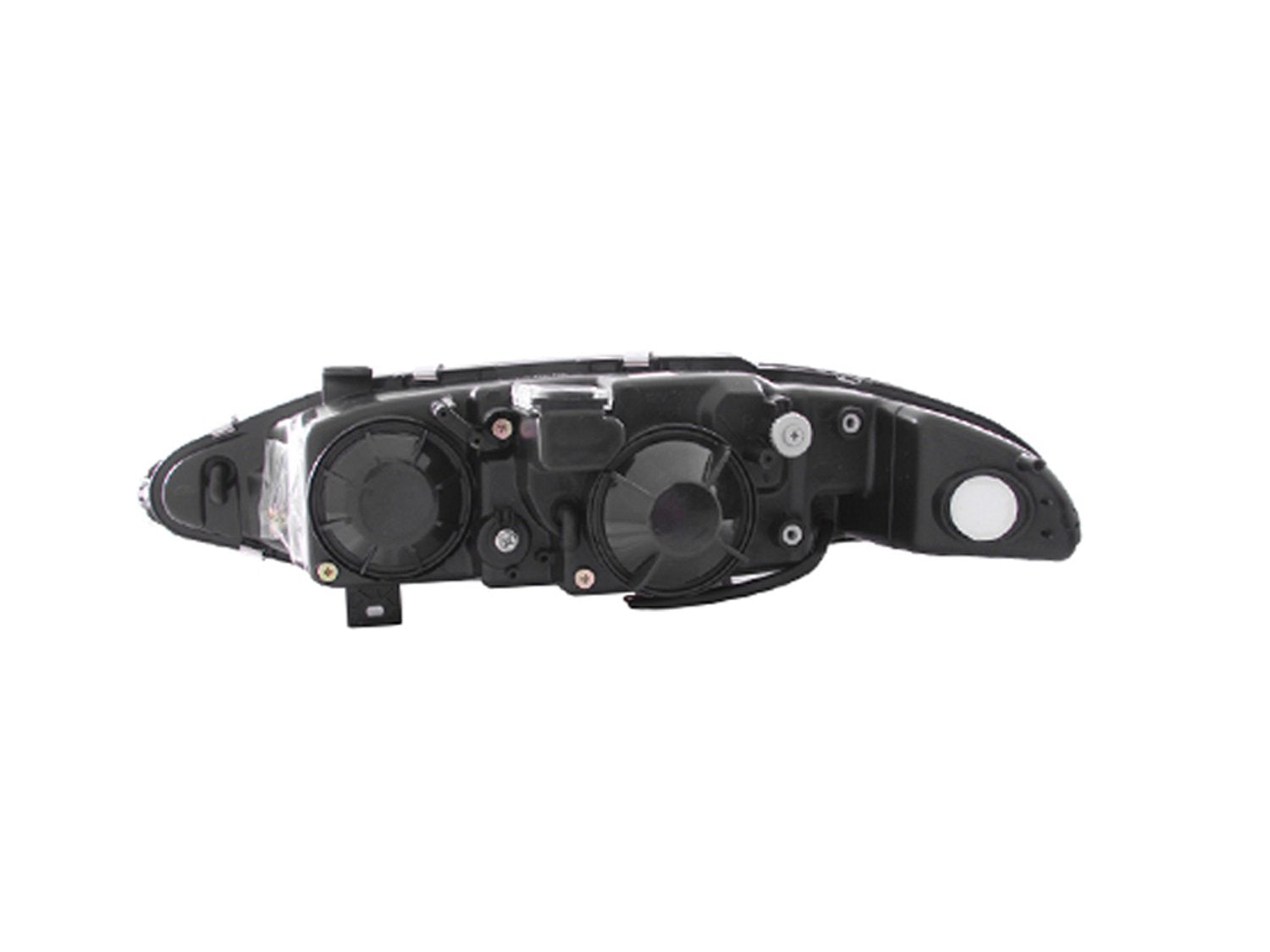 Halo Anzo USA 121377 Black Projector Headlight