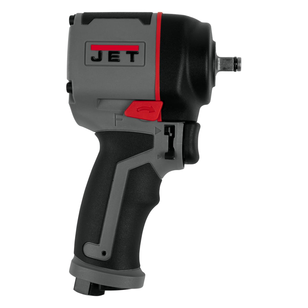 3/8-Inch JET Stubby Impact Wrench, 430 ft-lbs, 8500 RPM (JAT-125)