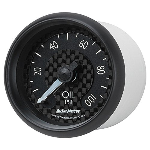 GT Series Auto Meter Mechanical Oil Pressure Gauge 8021
