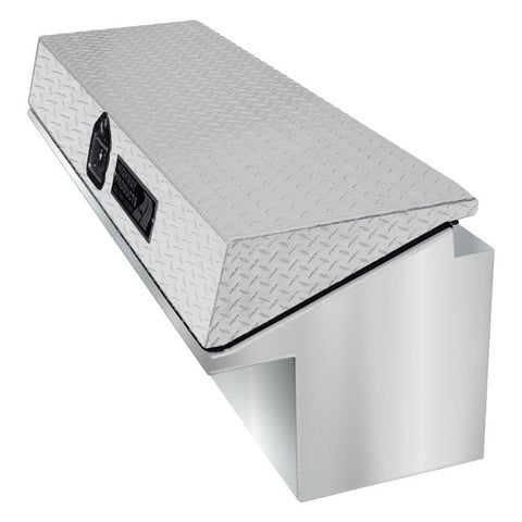 Low Side Tool Box 65X16X16 with Smooth Aluminum Base/Diamond Plate LID