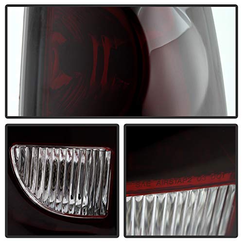 Chevy Silverado Xtune ALT-JH-CS03-OE-RSM Tail Light, Red Smoke
