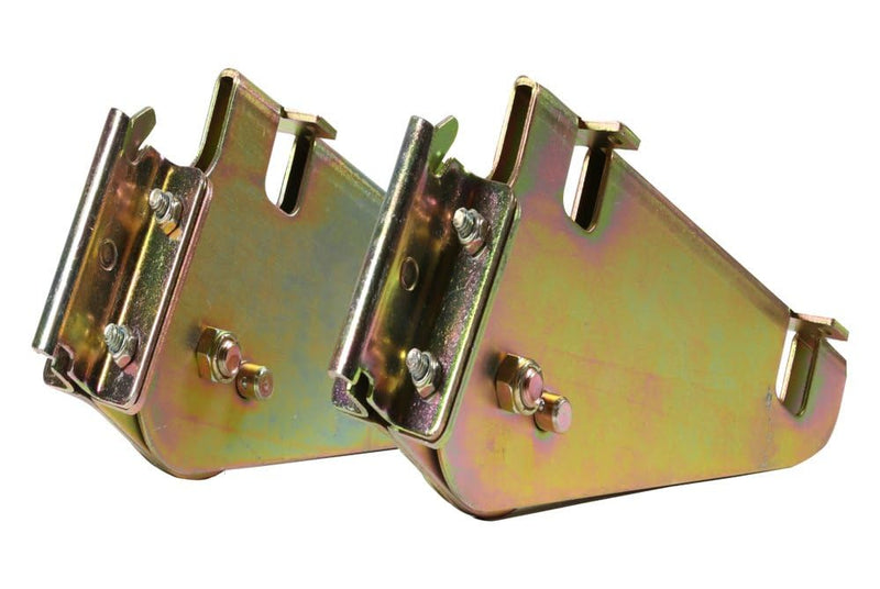 12" Folding Shelf Track Brackets - 2 Pk