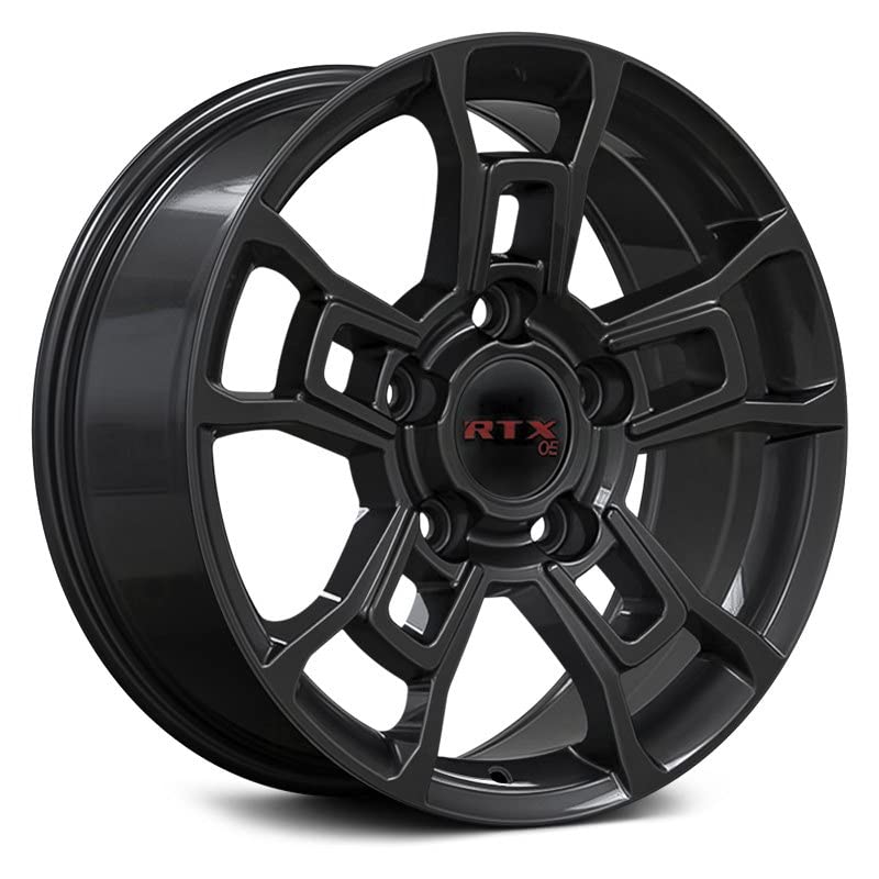 Custom RTX RAINIER Wheel - 18x8.5, 45 Offset, 5x150 Bolt Pattern, 110.1mm Hub - Satin Black Rim