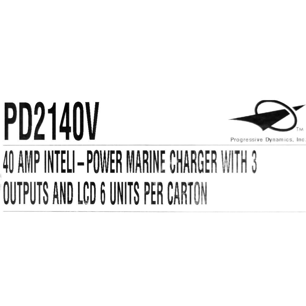 12 Volt Progressive Dynamics PD2140V 40 Amp Marine Converter Charger