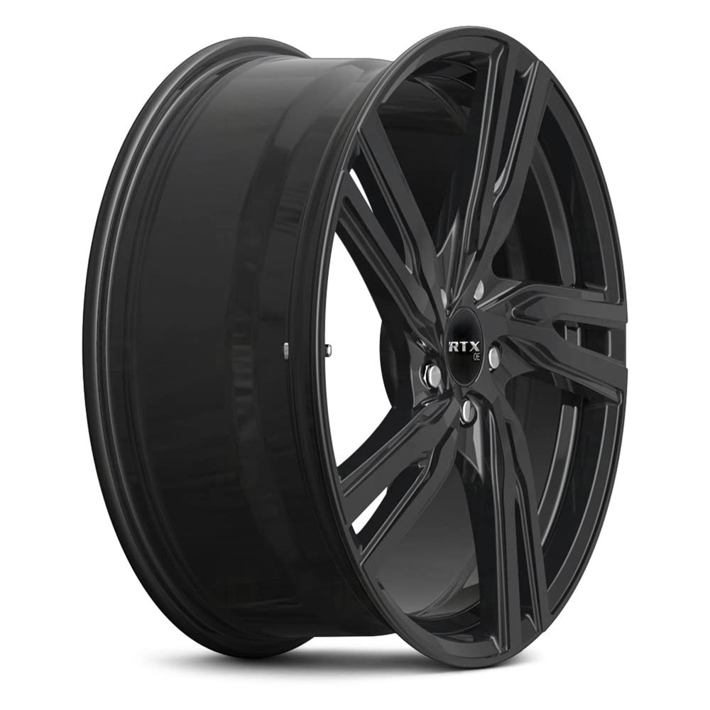 Gothenburg RTX Custom Wheel - 20x8, 45 Offset, 5x108 Bolt Pattern, 63.4mm Hub - Gloss Black Machined Rim