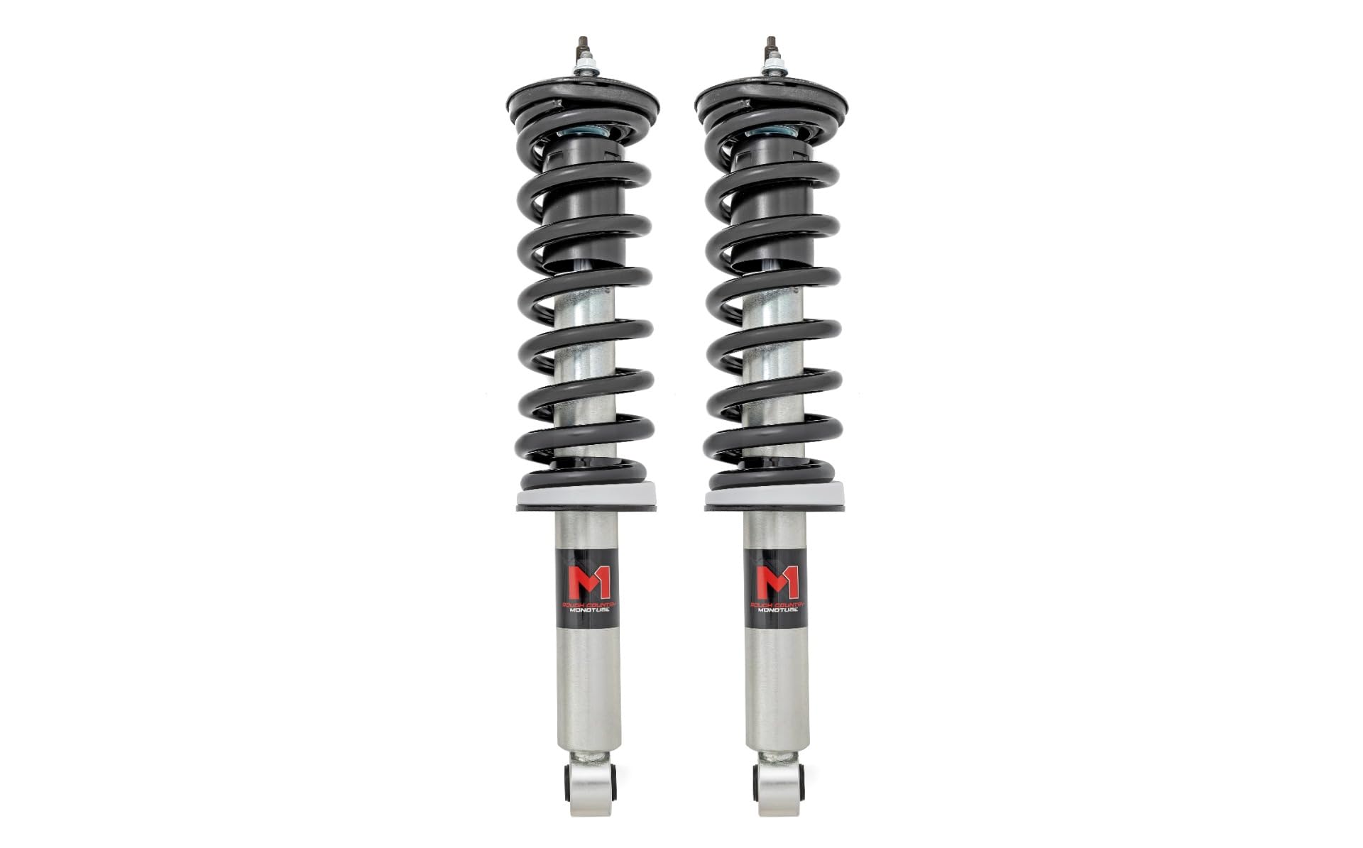 Rough Country M1 Struts Loaded for Toyota 4Runner (1996-2002) w/3" Lift - Adjustable Ride Height, Enhanced Handling & Control, Set of 2
