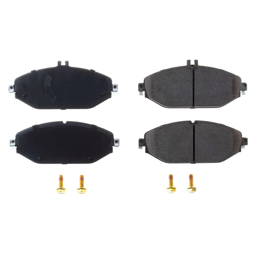Front Brake Kit Power Stop For Mercedes-Benz C300 2015-21 | Mercedes-Benz E300 2018-19 - Ceramic Brake Pads With Installation Hardware, 17-1794