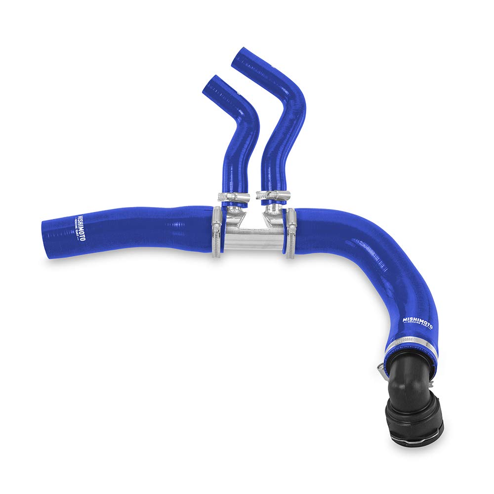 Mishimoto Silicone Radiator Hose Kit MMHOSE-X35T-15BL, Compatible With 2015-2017 Ford Expedition 3.5L EcoBoost, Blue