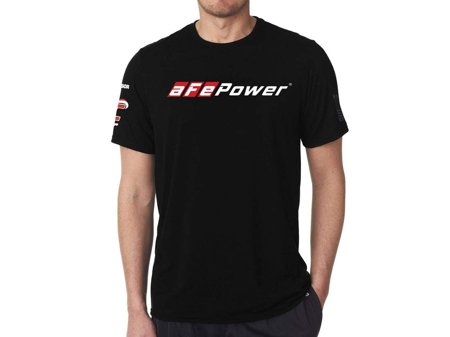 Black aFe Power Motorsport Tee Shirt 40-30444-B