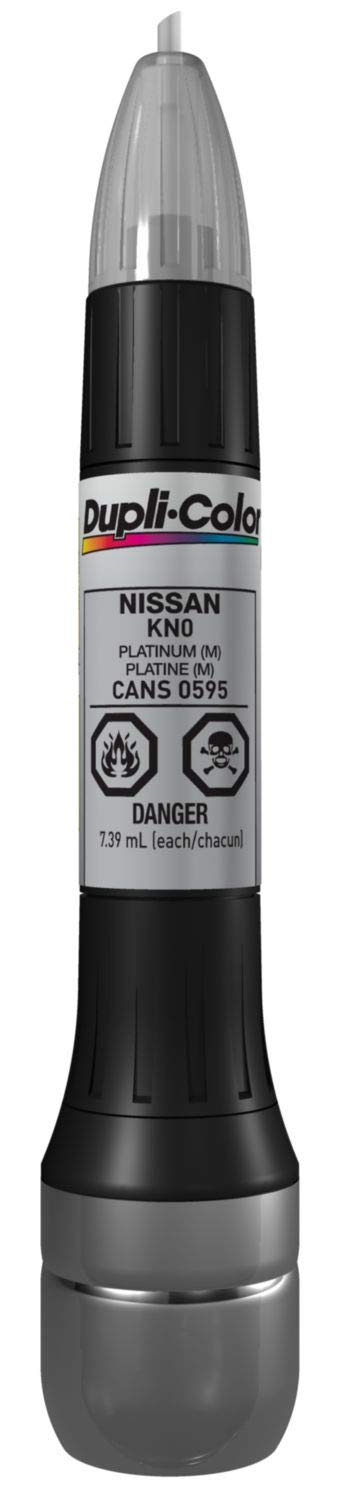 Dupli-Color Scratch Fix ANS0595 All-In-1 Exact-Match Automotive Touch-Up Paint – Nissan Platinum – 0.25 oz. Paint Pen