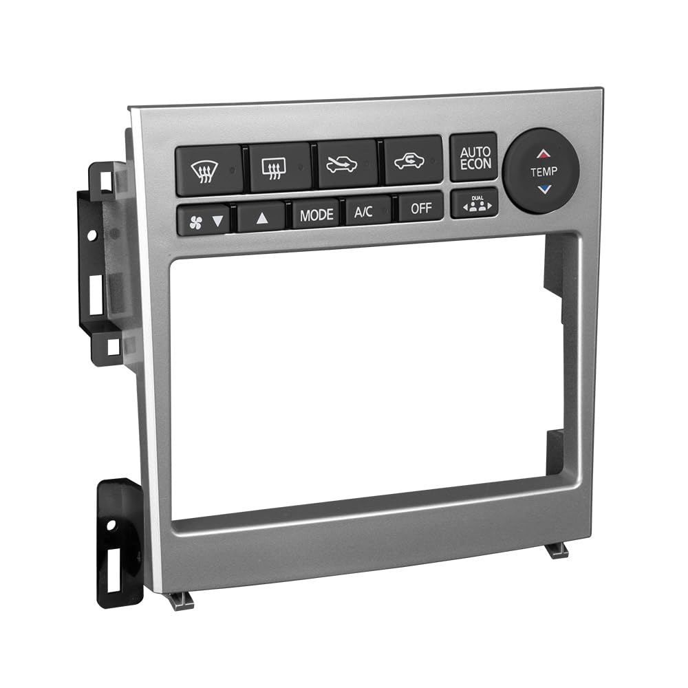 Turbo2 Metra Electronics 95-7605 Double-DIN Dash Kit Fits Non-NAV 2005-2007 Infiniti G35