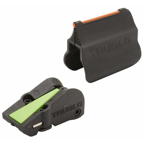 Truglo Universal F.A.S.T CNC-Machined Steel Hunting Gun Sight Set Compatible with 12GA/20Ga Gun Barrels with Ventilated Ribs, Ideal for Turkey Hunting, Target Shooting with Slugs and Buckshot