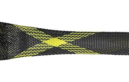 Extra-Long Rod Glove Casting Storage Sleeve - Yellow Spyder