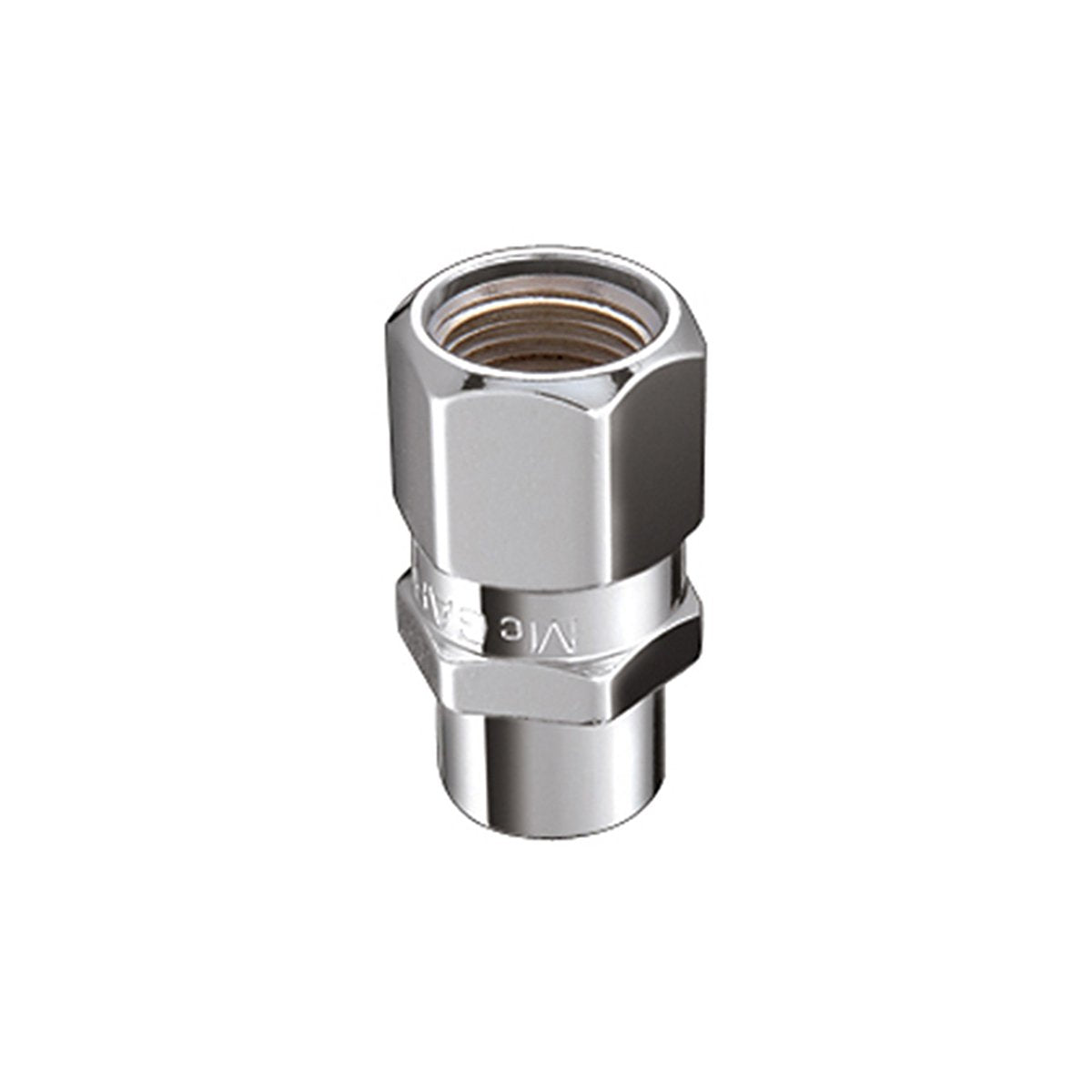 Chrome Racing Style McGard .490" Shank Style Lug Nuts (1/2"-20 Thread Size) - Box of 100