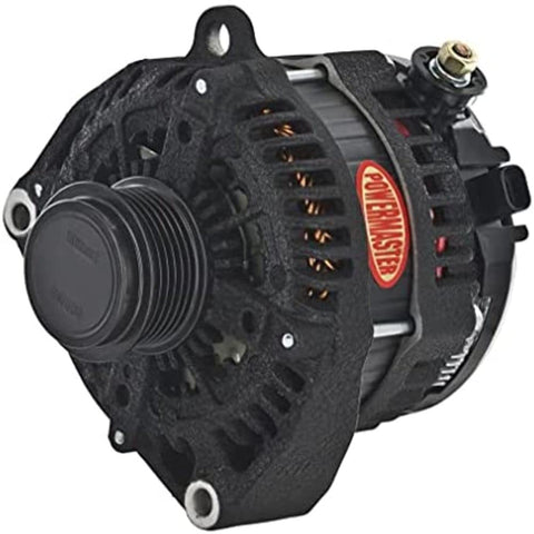 54007W Powermaster Alt GM Diesel Blk Wrinkle 245A 6 gr HPR