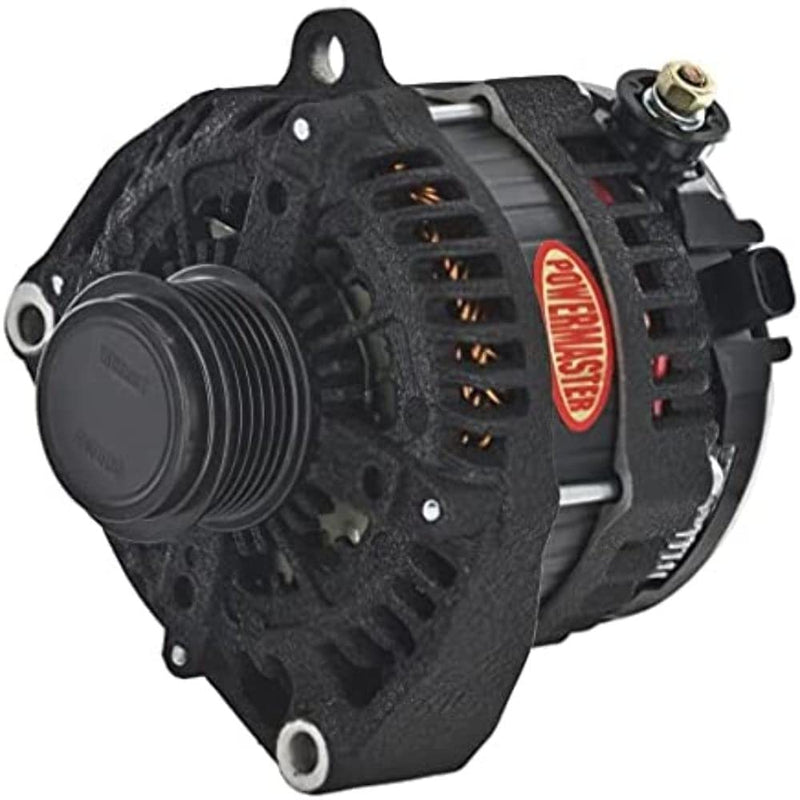 54007W Powermaster Alt GM Diesel Blk Wrinkle 245A 6 gr HPR
