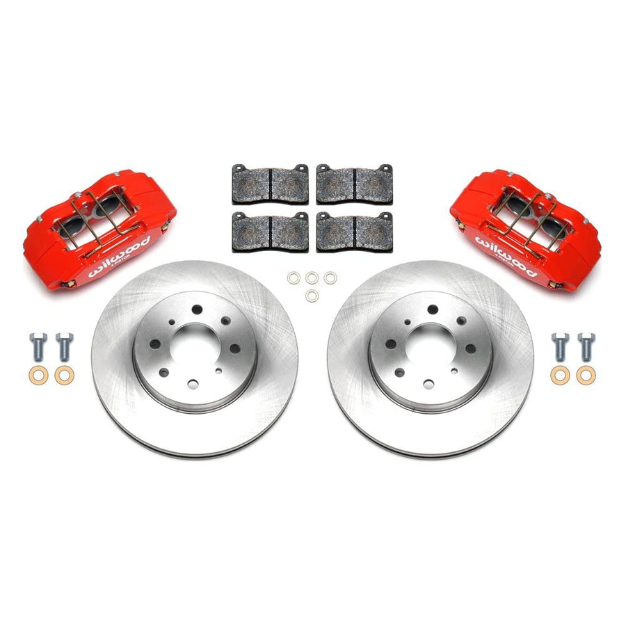 Brake Kit Wilwood 140-12996-R, Red, Front