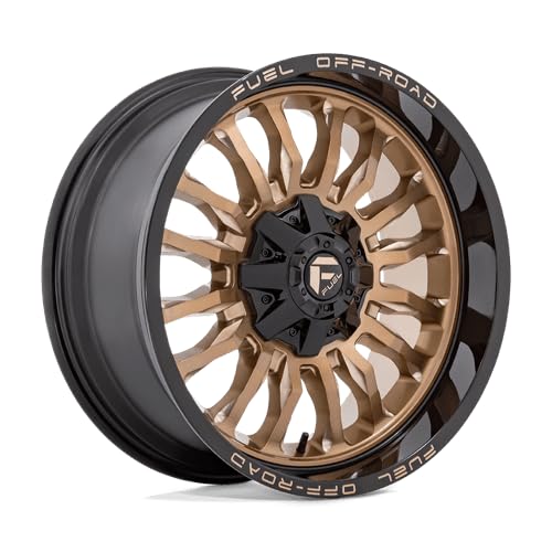 1PC Fuel D797 22X12 8X180 BRNZ BLK-LP -44MM - D79722201847