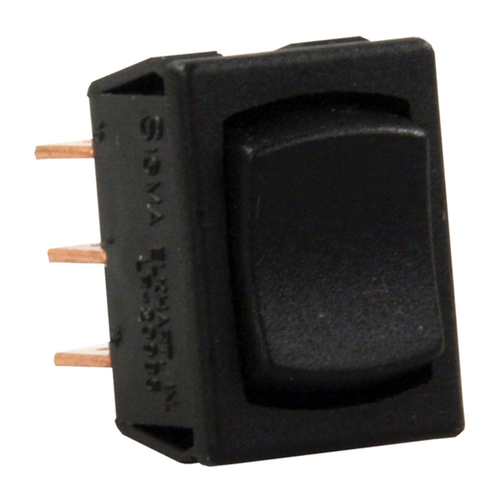 Mini JR Products 13725 Black Momentary-on/Off/Momentary-on Switch