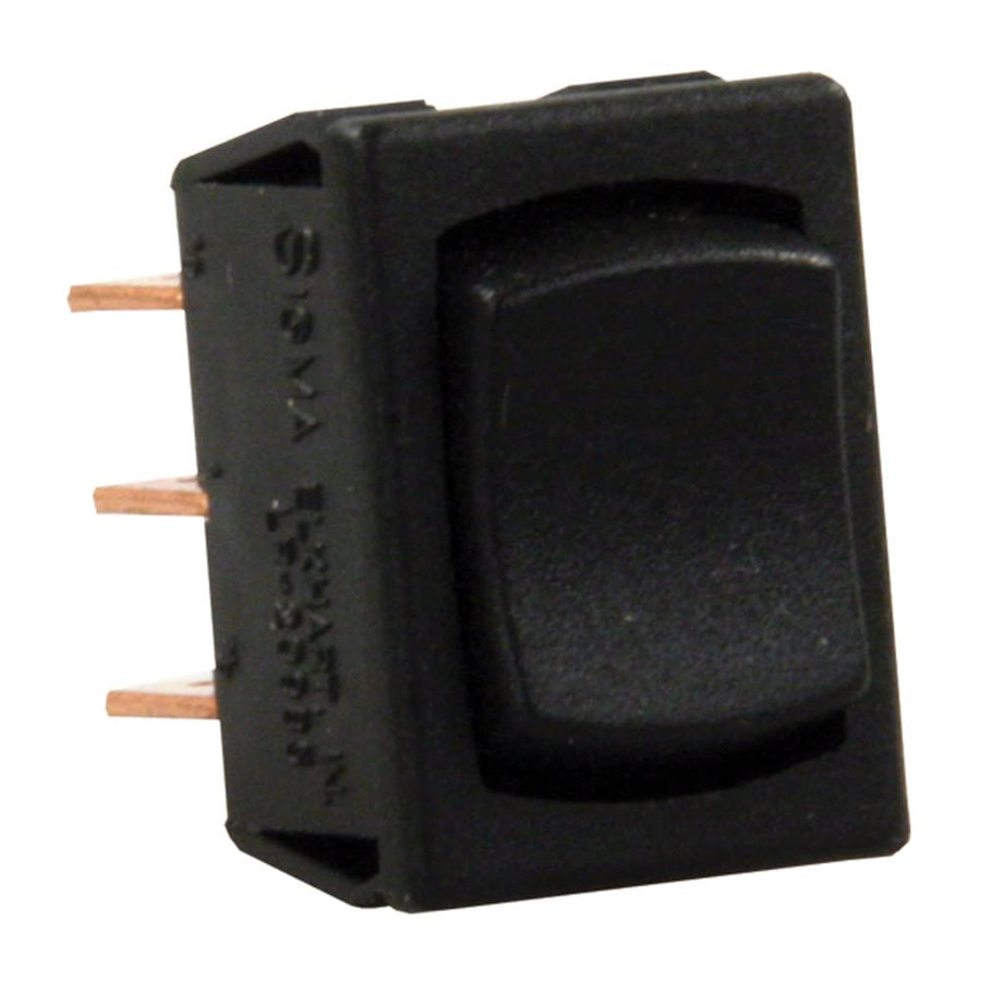 Mini JR Products 13725 Black Momentary-on/Off/Momentary-on Switch
