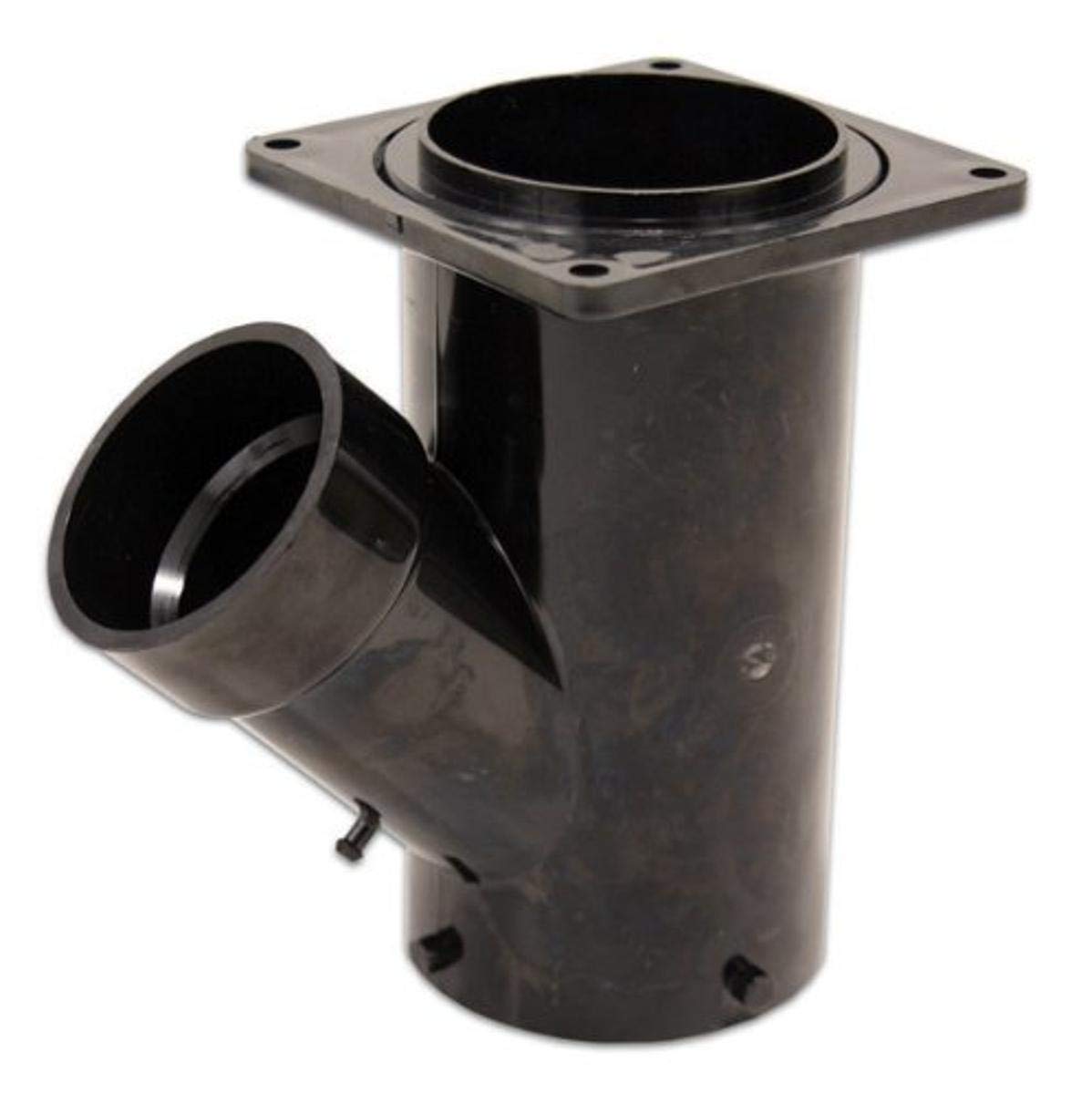Valterra Flanged Valve T1015-1 Fitting - 3" Wye Reducing, 3" Bayonet x 3" Rotating Flange x 2" Hub