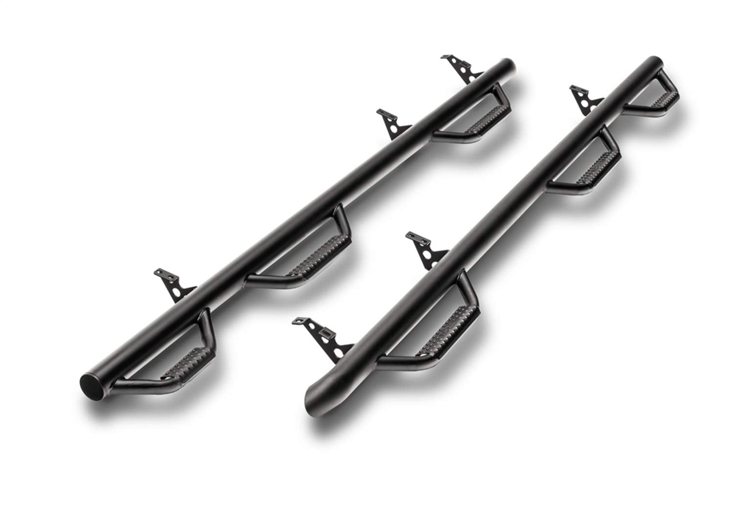 N-Fab C17102QC-6-TX Black Textured Nerf Step : Bed Access Black-C17102QC-6-TX