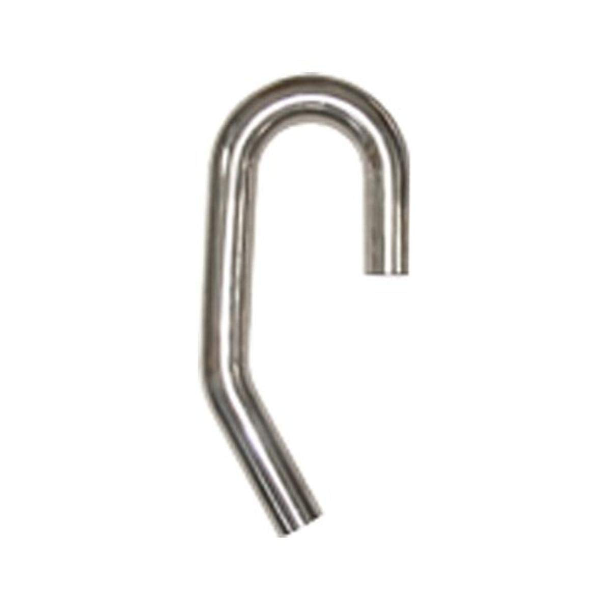 Pypes Exhaust 30/180 Degree PVM3018-25 2-1/2" Diameter 304 Stainless Steel Mandrel Bent Pipe
